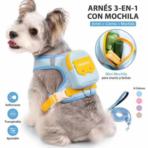 Tagoon|Arnes Mochila Para Perros