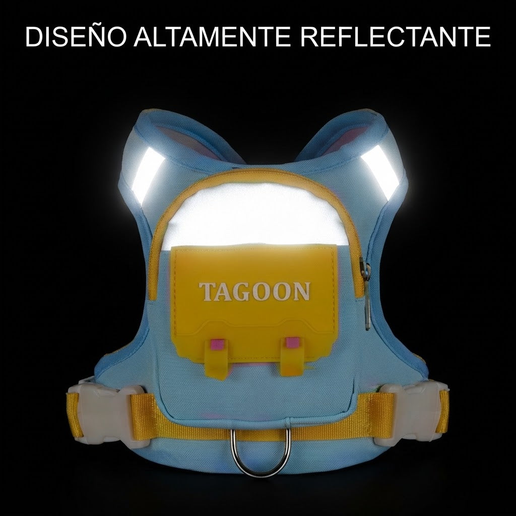 Tagoon | Arnés con mochila para perros